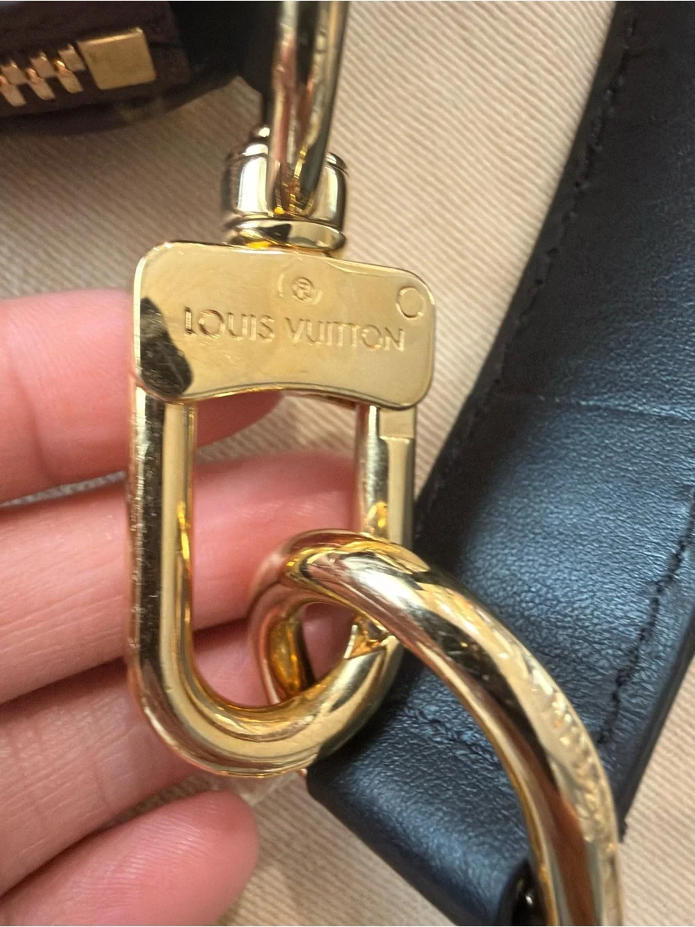 Louis Vuitton Brown Monogram Cookie Bb Shoulder Bag
